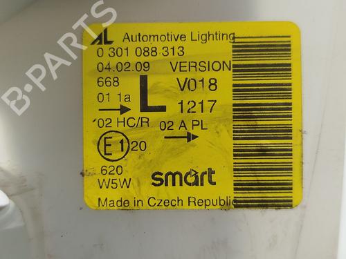 Left headlight SMART CITY-COUPE (450)  | BP28024624C28 