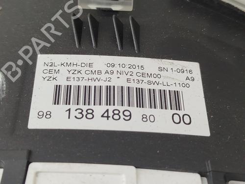 Instrument cluster PEUGEOT 208 I (CA_, CC_) 1.6 BlueHDi 100 | BP30505114C47