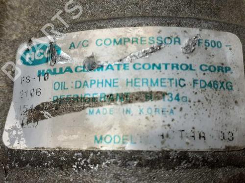 AC compressor MITSUBISHI GALLOPER (JK-01)  | BP15586123M34 
