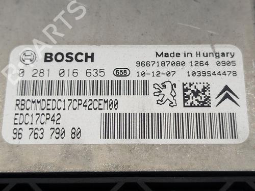 Engine control unit (ECU) PEUGEOT 508 I (8D_) 2.2 HDi | BP30087601M57 
