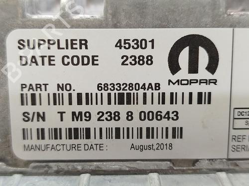 Display JEEP COMPASS (MP, M6, MV, M7) 1.4 MultiAir | BP38262580C48 - Image 4
