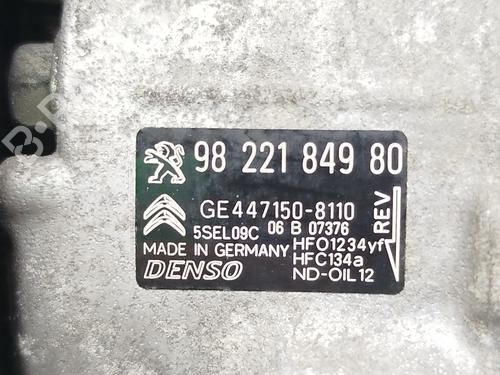 AC compressor PEUGEOT 208 I (CA_, CC_) 1.2 THP 110 | BP28422109M34 