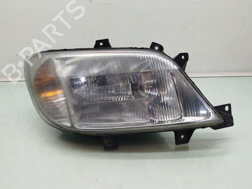 Used Right headlight Right headlight MERCEDES-BENZ SPRINTER 4-t Bus (B904) 416 CDI (904.662, 904.663) (156 hp) 34448540 34448540