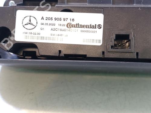 AC Styreenhet / Manøvreringsenhet MERCEDES-BENZ V-CLASS (W447)  | BP19664468I5 