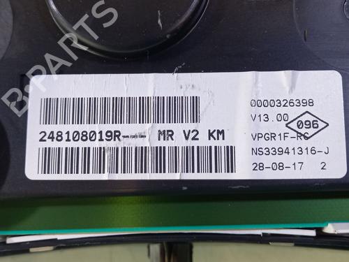 Instrument cluster DACIA SANDERO II TCe 90 (B8M1, B8MA, B8AC) | BP26712186C47 