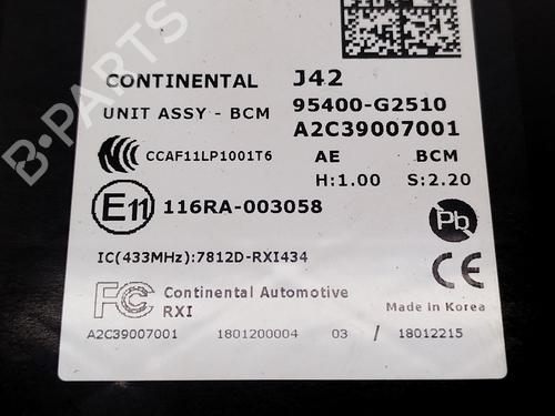 Electronic module HYUNDAI IONIQ (AE) 1.6 GDI Hybrid | BP29596370M83 