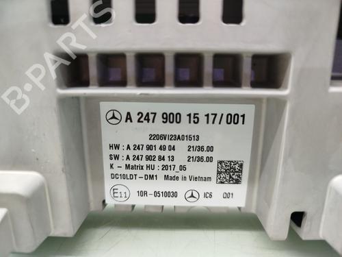 Display monitor MERCEDES-BENZ GLB (X247) GLB 200 d 4-matic (247.613) | BP29280233C48 