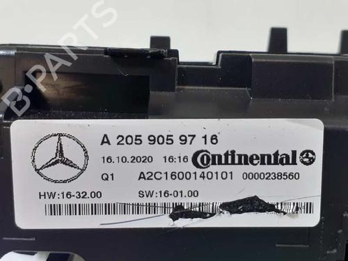 AC Styreenhet / Manøvreringsenhet MERCEDES-BENZ V-CLASS (W447)  | BP13048189I5 