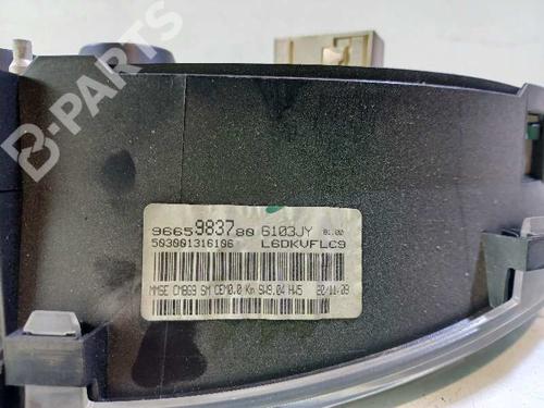 Instrument cluster CITROËN BERLINGO MULTISPACE (B9)  | BP10969359C47 