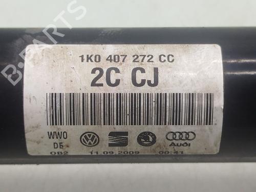 Right front driveshaft VW GOLF VI (5K1) 1.6 TDI | BP31850815M39