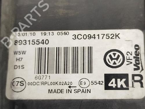Højre forlygte VW PASSAT B6 (3C2) 2.0 TDI 16V | BP28516743C29 