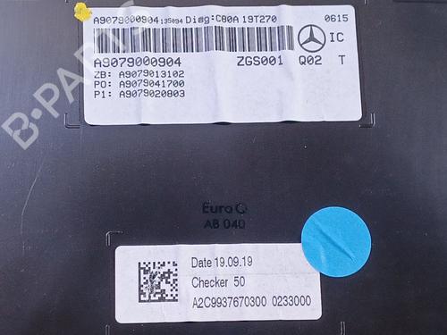 Instrument cluster MERCEDES-BENZ SPRINTER 3,5-t Tourer Bus (B907) 316 CDI (907.731, 907.733, 907.735) | BP29280349C47 