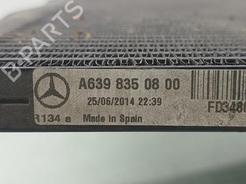 AC radiator MERCEDES-BENZ VIANO (W639)  | BP21116423M32 