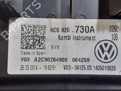 Instrument cluster VW POLO V (6R1, 6C1) 1.2 TSI | BP6779673C47 