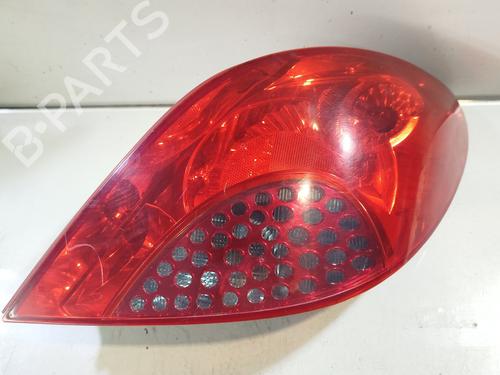 Used Right taillight PEUGEOT 207 (WA_, WC_) 1.4 (75 hp) 30507485
