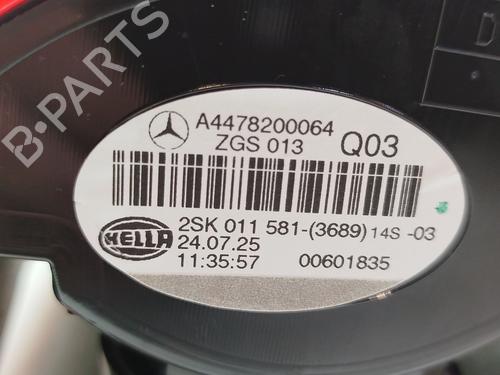 Left taillight MERCEDES-BENZ VITO Van (W447) 114 CDI (447.601, 447.603, 447.605) | BP31827746C34 