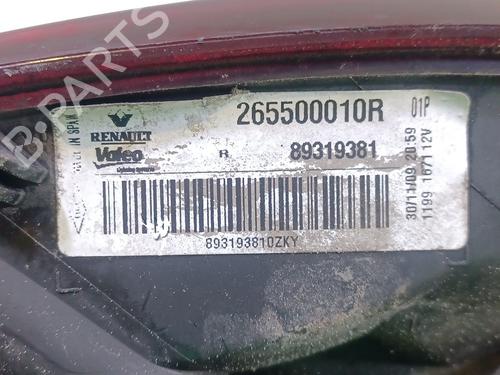 Right taillight RENAULT MEGANE III Grandtour (KZ0/1)  | BP21122086C35 