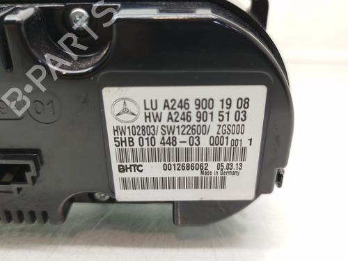 Climate control MERCEDES-BENZ B-CLASS Sports Tourer (W246, W242) B 200 CDI (246.201) | BP22604722I5 
