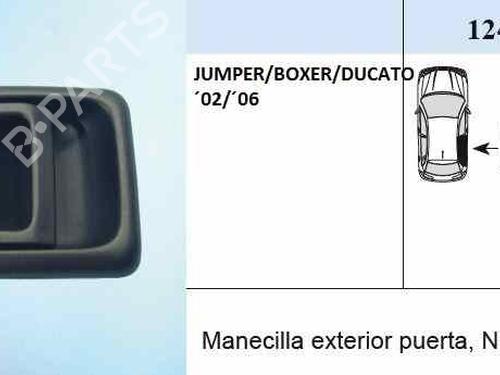 Exterior handle CITROËN JUMPER I Van (244)  | BP16169559C122 