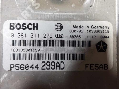 Engine control unit (ECU) JEEP CHEROKEE (KJ) 2.8 CRD 4x4 | BP9122856M57 