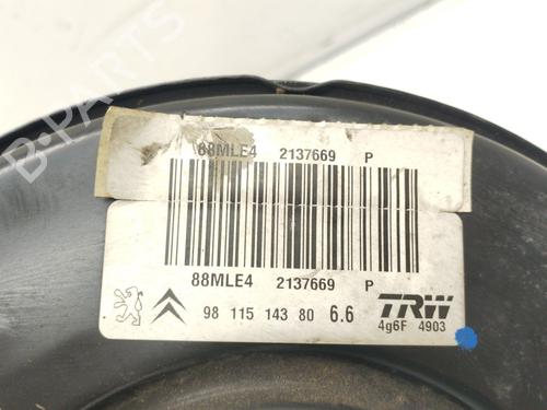 Servo brake CITROËN C-ELYSEE (DD_) 1.5 BlueHDi 100 | BP31753846M42 