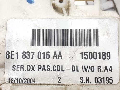 Front right lock AUDI A4 B7 (8EC)  | BP15669902C97 