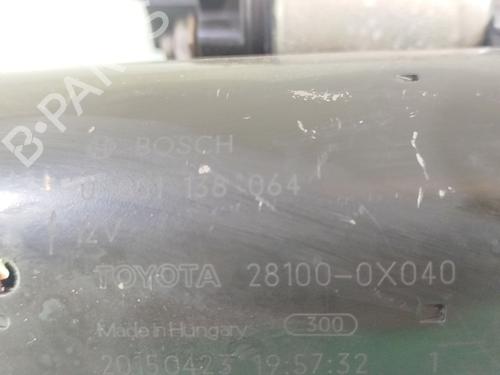 Starter TOYOTA VERSO (_R2_) 1.6 D4-D (WAR20_) | BP29954039M8