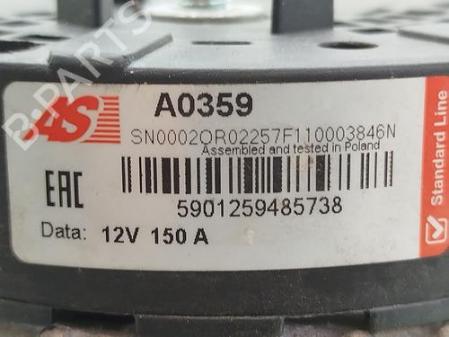 Alternator FORD TRANSIT Van (FA_ _) 2.2 TDCi | BP33689792M7  - Image 7