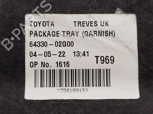 Rear parcel shelf TOYOTA COROLLA Hatchback (_E21_, _EA1_, _EH1_) 2.0 Hybrid (MZEH12) | BP34629753C85  - Image 5