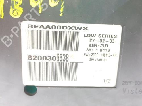 Instrument cluster RENAULT MEGANE II (BM0/1_, CM0/1_) 1.6 16V (BM0C, CM0C) | BP1502159C47