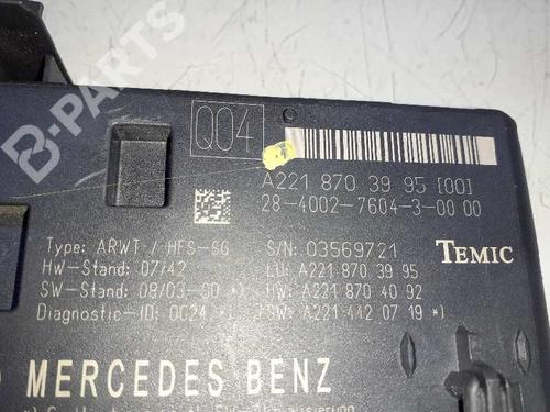 Electronic module MERCEDES-BENZ S-CLASS (W221, V221) S 350 BlueTec (221.026, 221.126) | BP12125579M83 