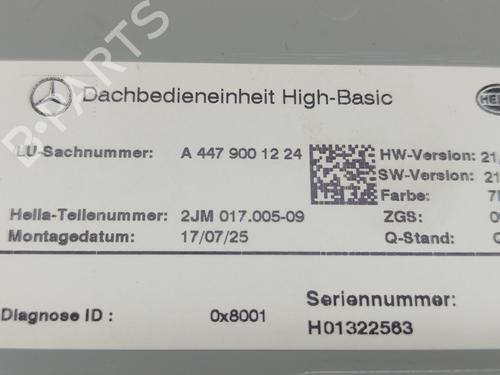 Kabinelys MERCEDES-BENZ VITO Van (W447) 114 CDI (447.601, 447.603, 447.605) | BP31805083I8 