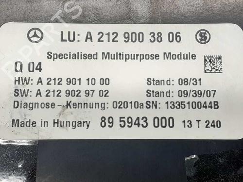 Electronic module MERCEDES-BENZ B-CLASS Sports Tourer (W246, W242) B 180 CDI (246.200) | BP13545970M83 