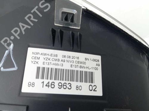 Instrument cluster PEUGEOT 208 I (CA_, CC_)  | BP13552862C47 