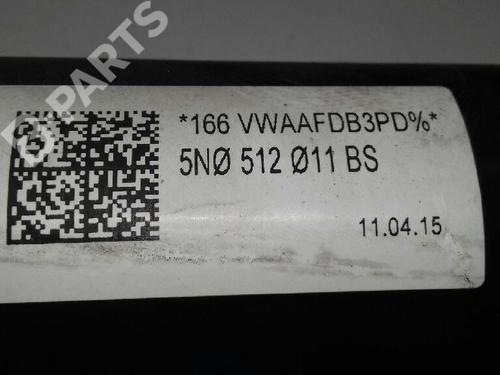 Left rear shock absorber AUDI Q3 (8UB, 8UG)  | BP9123298M18