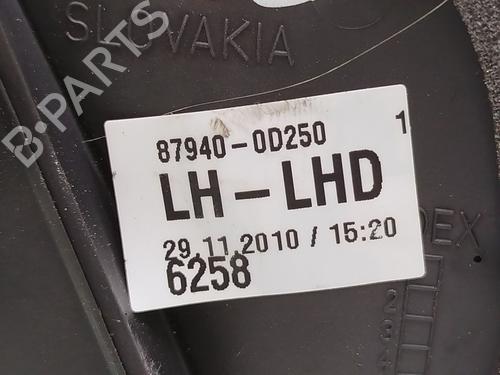 Left mirror TOYOTA YARIS (_P9_) 1.33 VVT-i (NSP90_, NSP90R) | BP29544490C26 