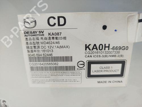 Radio MAZDA CX-5 Van (KE_) SKYACTIV-D (KEF9) | BP29280193E6 