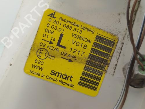 Left headlight SMART CITY-COUPE (450) 0.8 CDI (S1CLC1, 450.300, 450.301, 450.302, 450.303,... | BP34649083C28 - Image 5