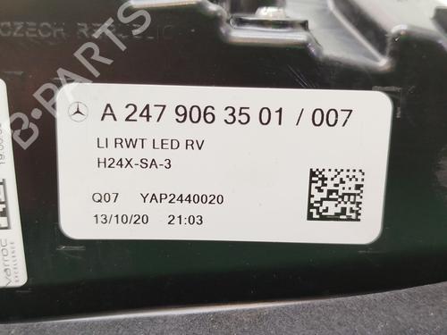 Left tailgate light MERCEDES-BENZ GLA (H247) GLA 220 d 4-matic (247.715) | BP35979851C79 - Image 6
