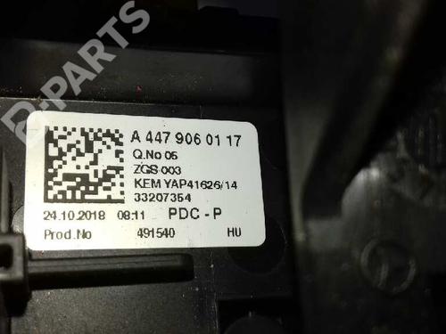 Fuse box MERCEDES-BENZ VITO Mixto (Double Cabin) (W447)  | BP9122992E1 