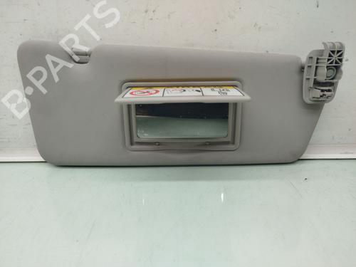Right sun visor RENAULT CLIO IV (BH_) 0.9 TCe 90 (BHNF, BHMA, BHMH, BHJK, BHJR) | BP24306272I2 