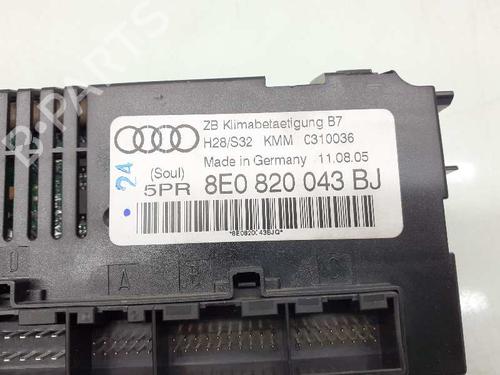 Climate control AUDI A4 B7 Avant (8ED) 2.0 TDI 16V | BP12244076I5 