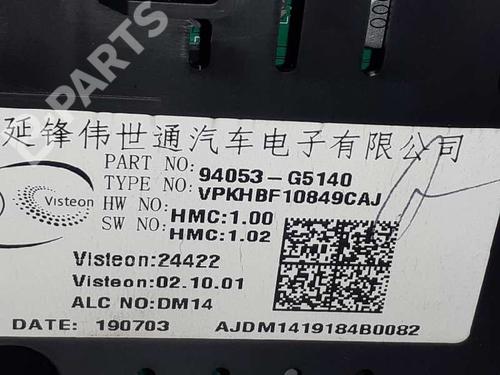 Instrument cluster KIA NIRO I (DE) 1.6 GDI Hybrid | BP9164428C47 