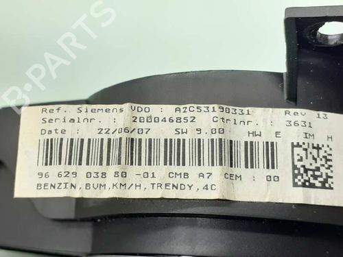 Instrument cluster PEUGEOT 207 (WA_, WC_)  | BP15053754C47 