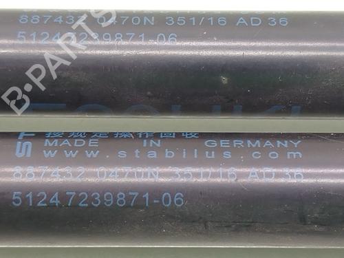 Tailgate lift support BMW 1 (F20) 116 d | BP26493091C138 