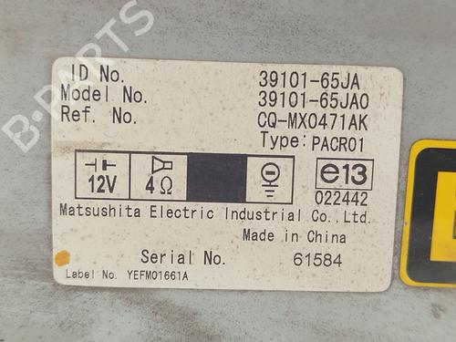 Radio SUZUKI GRAND VITARA II (JT, TE, TD) 1.9 DDiS All-wheel Drive (JT419, TD44, JB419WD, JB419XD,... | BP24501111E6 