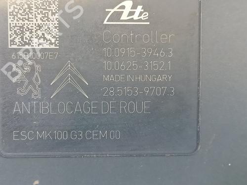 ABS pump CITROËN C3 II (SC_) 1.4 HDi 70 (SC8HZC, SC8HR0, SC8HP4) | BP27474898M43 