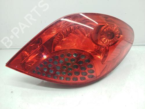 Used Right taillight PEUGEOT 207 (WA_, WC_) 1.4 16V (88 hp) 28210719