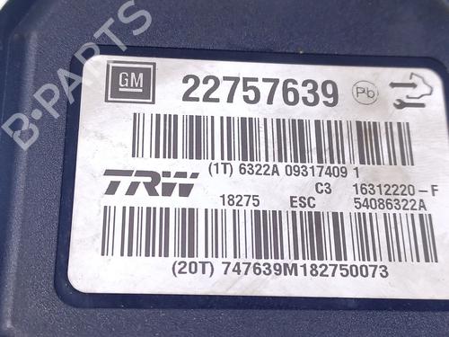ABS pump OPEL INSIGNIA A Sports Tourer (G09) 2.0 CDTI (35) | BP16314573M43 