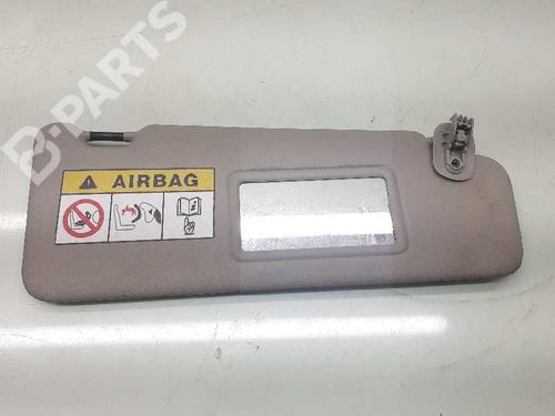 Used Right sun visor DACIA SANDERO II TCe 90 (B8M1, B8MA, B8AC) (90 hp) 10386122